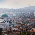 belgrade from above