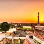 belgrade sunset