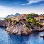 cliffs in dubrovnik