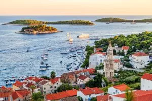 hvar from above