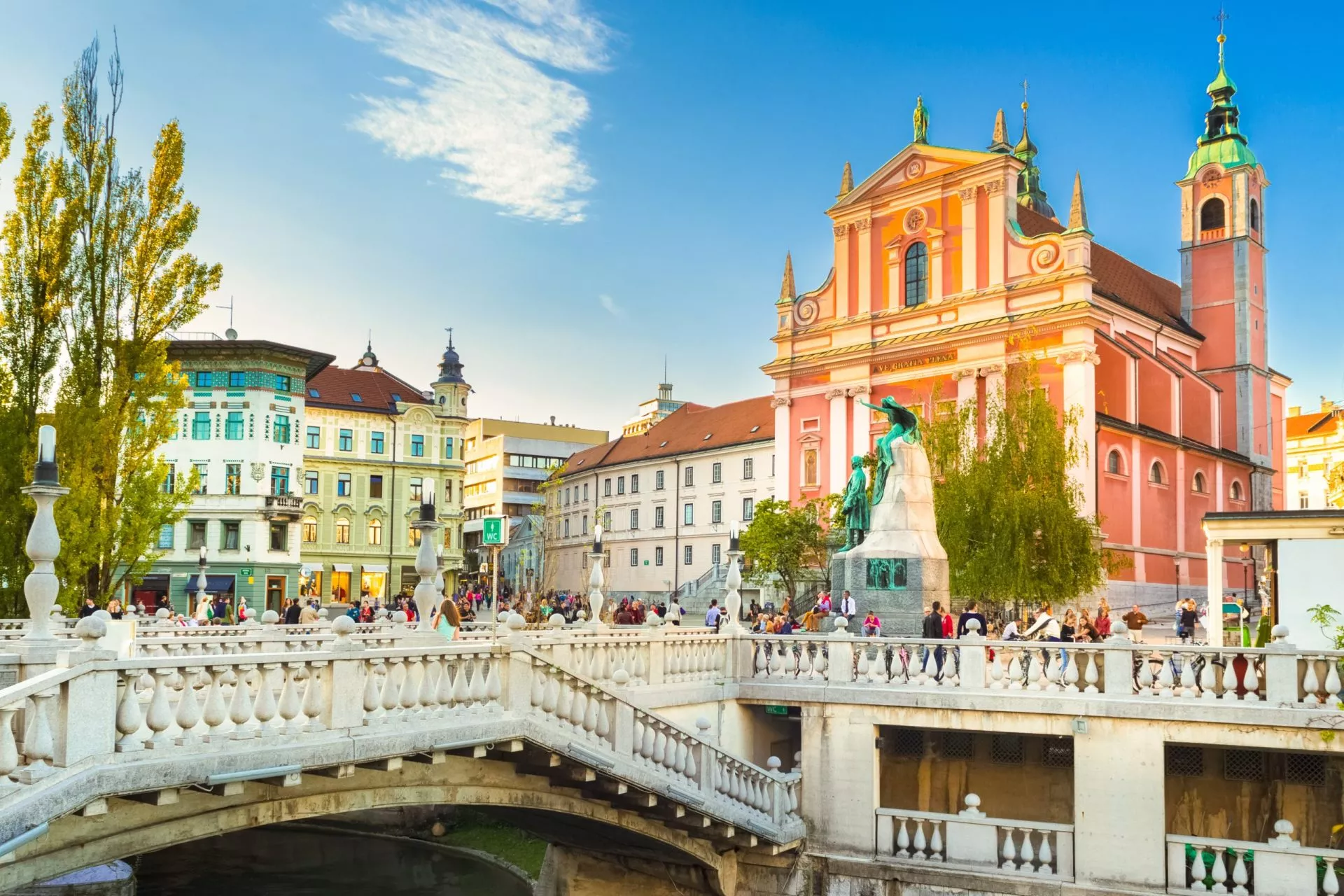 ljubljana tromostovje