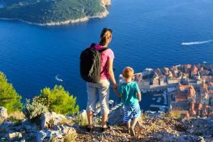 looking over dubrovnik