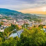 sarajevo from above
