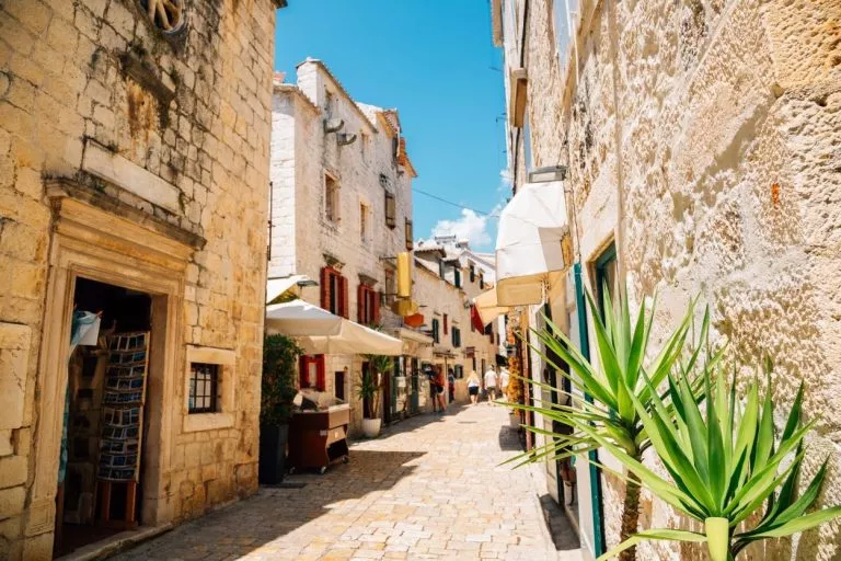 streets of trogir